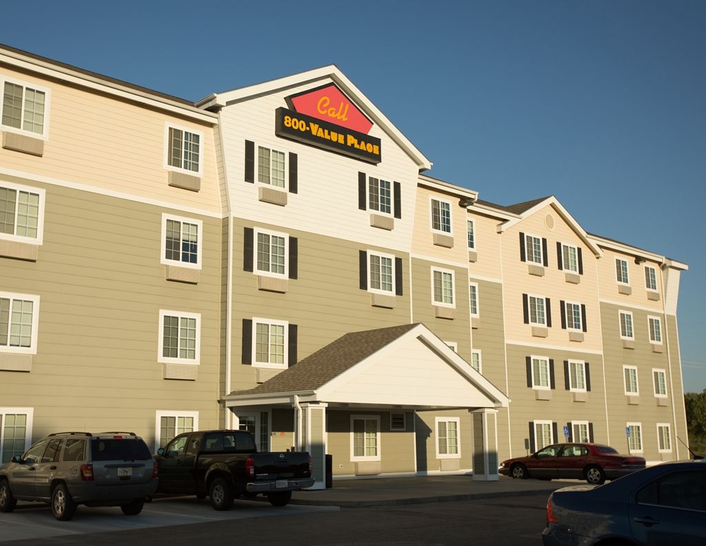 Woodspring Suites Junction Stadt Exterior foto